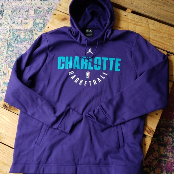 charlotte hornets hoodie jordan